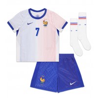 Camisa de time de futebol França Antoine Griezmann #7 Replicas 2º Equipamento Infantil Europeu 2024 Manga Curta (+ Calças curtas)